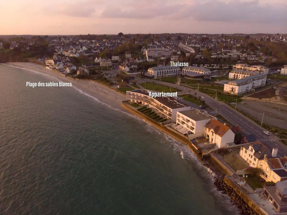 - L'Iroizh - Concarneau - Vue Mer Panoramique - Studio Standing Plage Des Sables Blancs - Parking - Draps & Serviettes Inclus - Near Thalassotherapy - Wifi - شقة
