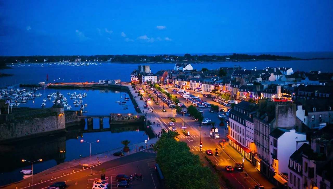 - L'Iroizh - Concarneau - Vue Mer Panoramique - Studio Standing Plage Des Sables Blancs - Parking - Draps & Serviettes Inclus - Near Thalassotherapy - Wifi - 0*,